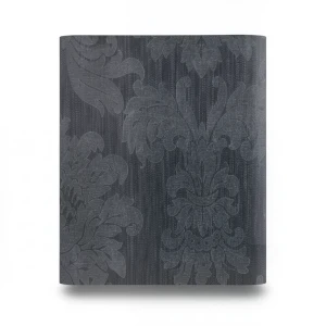 Classic Wallpaper Length 10m, Width 0.73m, Dark Gray Color, Model 275007