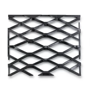 Hot Rolled Black Steel Expanded Metal Mesh Bahri 2 mm Thick 2.44 m Width 1 m Length