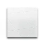 بلاط ارضيات بورسلان ديكور 60×120×0.87 سم، أبيض، موديل White Mountain