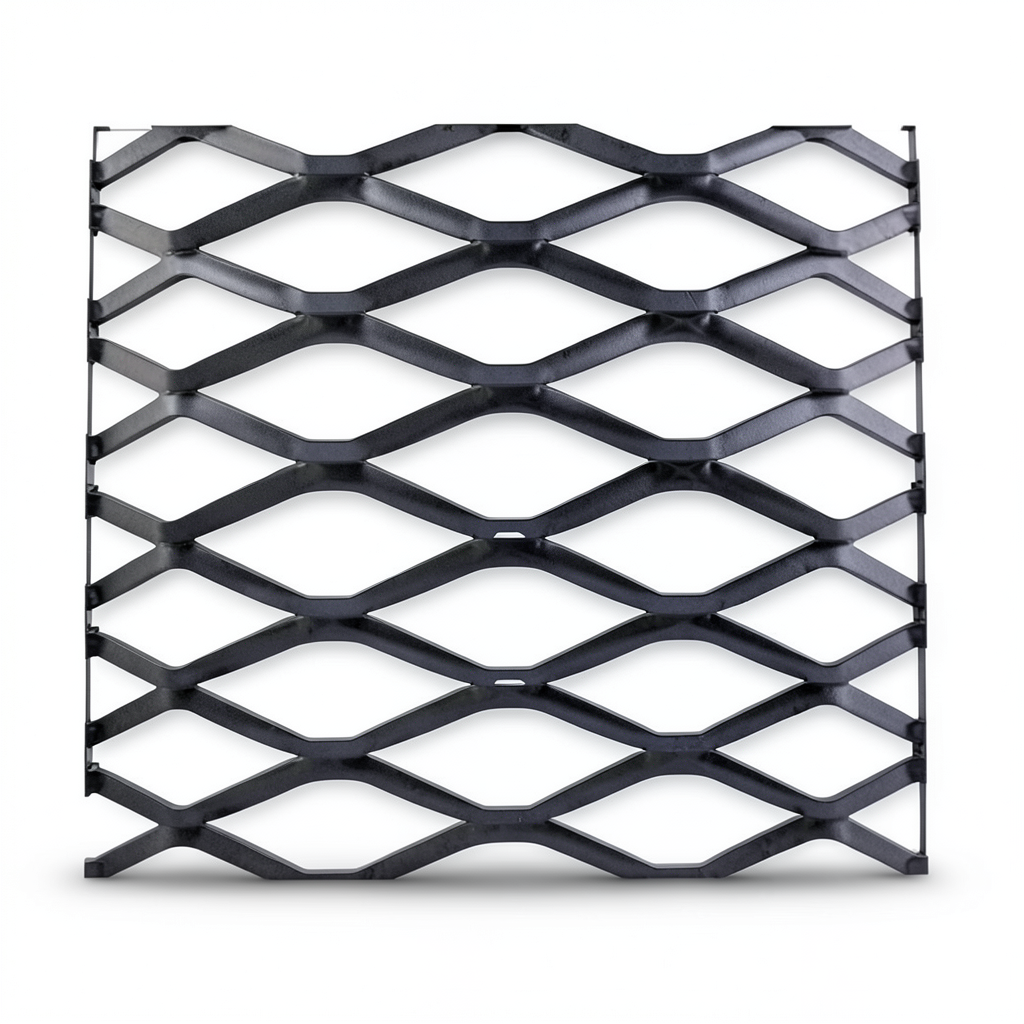 Hot Rolled Steel Expanded Metal Mesh Bahri 2.3 mm Thickness 2.44 m Width 1 m Length