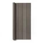 Italian Wallpaper Dark Beige Color Striped Design, Size 10mx0.73m, Model 275009