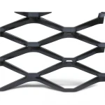 Hot Rolled Black Steel Expanded Metal Mesh Bahri 3 mm Thickness 2.44 m Width 1 m Length