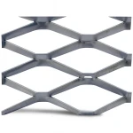 Hot Rolled Steel Expanded Metal Mesh Bahri 1.7 mm Thickness 2.44 m Width 2 m Length