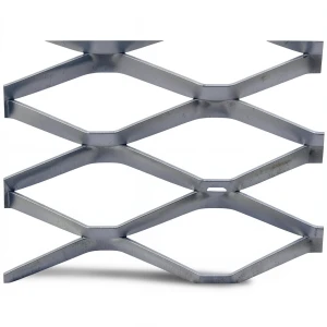 Hot Rolled Steel Expanded Metal Mesh Bahri 1.7 mm Thickness 2.44 m Width 2 m Length