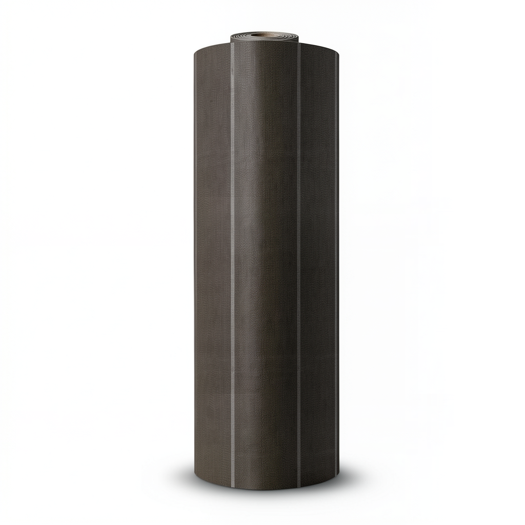 Italian Wallpaper Dark Brown Color Striped Design, Size 10mx0.73m, Model 275012