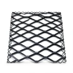 Hot Rolled Black Steel Expanded Metal Mesh Bahri 2.3 mm Thickness 2.44 m Width 2 m Length