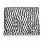 Hot Rolled Expanded Metal Wiremesh Thickness 1.5 mm Size 1.22×1 m Black