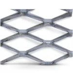 Hot Rolled Steel Expanded Metal Mesh Bahri 1.7 mm Thickness 2.44 m Width 2 m Length
