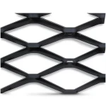 Hot Rolled Black Steel Expanded Metal Mesh Bahri 2 mm Thickness 2.44 m Width 2 m Length | Bait Al Tatawor