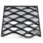 Hot Rolled Black Steel Expanded Metal Mesh Bahri 2.3 mm Thickness 2.44 m Width 2 m Length