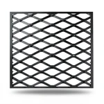 Bahri Hot Rolled Black Steel Expanded Metal Mesh 3mm Thickness 2.44m x 3m Bait Al Tatawor