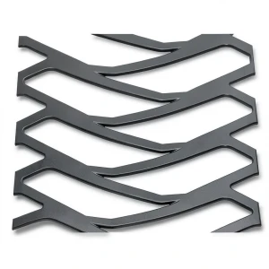 Hot Rolled Expanded Metal Sheet Flattened Momawaj Thickness 1.4 mm Size 1.22×6 meter