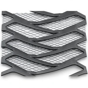 Hot Rolled Expanded Metal Sheet Flattened Momawaj Design Thickness 1.4 mm Size 1.22×2 meter