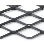Hot Rolled (Black) Steel Expanded Metal Mesh Bahri Thickness 2.8 mm Width 2.44 m Length 2 m