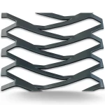 Hot Rolled Expanded Metal Sheet Flattened Momawaj Shape Thickness 1.4 mm Size 1.22×3 meter