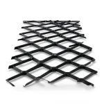 Hot Rolled (Black) Steel Expanded Metal Mesh Bahri 3 mm Thickness 2.44 m Width 2 m Length