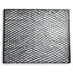 Hot Rolled Expanded Metal Wiremesh Thickness 1.5 mm Size 1.22×1 m Black