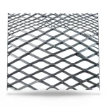Hot Rolled Steel Expanded Metal Mesh Bahri 1.8 mm Thickness 2.44 m Width 3 m Length
