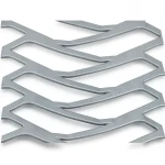 Hot Rolled Expanded Metal Momawaj Design Wire Diameter 1.5 mm Size 1.22×4 meter