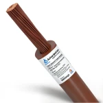 150 mm² Stranded Electrical Wire 450/750V Copper Conductor PVC 70°C Brown | Asharqiyah Cables Company for Industry