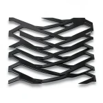 Hot Rolled Expanded Metal Thickness 1.5 mm Size 1.22×7 meter, Black