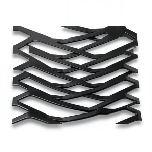 Hot Rolled Expanded Metal Thickness 1.5 mm Size 1.22×7 meter, Black