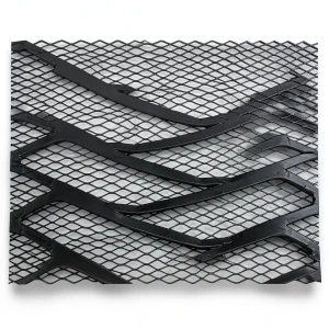 Hot Rolled Expanded Metal Mesh Momawaj Thickness 1.5 mm Size 1.22×5 meter