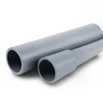 UPVC Pipes Nominal Pressure 4 Bar Outside Diameter 225 mm Thickness 4.50 mm Gray