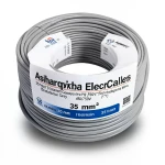 سلك كهرباء مجدول 35 مم² 450/750 فولت، موصل نحاس، عازل PVC 70°C، لون رمادي | شركة كابلات الشرقية للصناعة