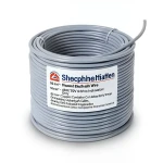 سلك كهرباء مجدول 50 مم² 450/750 فولت موصل نحاس عزل PVC لون رمادي | شركة كابلات الشرقية للصناعة
