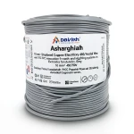 سلك كهرباء مجدول 10 مم²، 450/750 فولت، معزول PVC 70°C، لون رمادي | شركة كابلات الشرقية للصناعة
