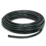 لفة أنابيب بلاستيك HDPE ضغط 4 بار PE 80، قطر خارجي 90 مم، سمك 2.2 مم، لون أسود
