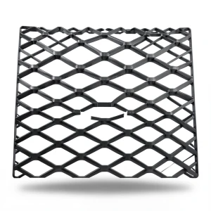 Bait Al Tatawor Expanded Metal Mesh Hot Rolled Black Steel 1.8mm Thickness 2.44m Width 4m Length Bahri