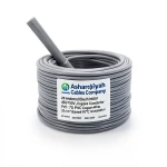 سلك كهرباء مجدول 25 مم² 450/750 فولت، موصل نحاس، عزل PVC 70°C، لون رمادي | شركة كابلات الشرقية للصناعة