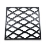Hot Rolled Black Steel Expanded Metal Mesh Bahri Thickness 2.3 mm Width 2.44 m Length 4 m