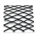 Bait Al Tatawor Hot Rolled Black Expanded Metal Mesh 2.7mm Thickness 2.44m Width 4m Length