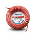 سلك كهرباء مجدول 4 مم² 450/750 فولت، موصل نحاس، معزول PVC 70°C، لون أحمر | شركة كابلات الشرقية للصناعة
