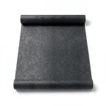 Italian Wallpaper Patterned Design Dark Gray, Size 10mx0.73m