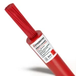 سلك كهرباء مجدول 10 مم² 450/750 فولت، موصل نحاس، عزل PVC 70°C، لون أحمر | شركة كابلات الشرقية للصناعة