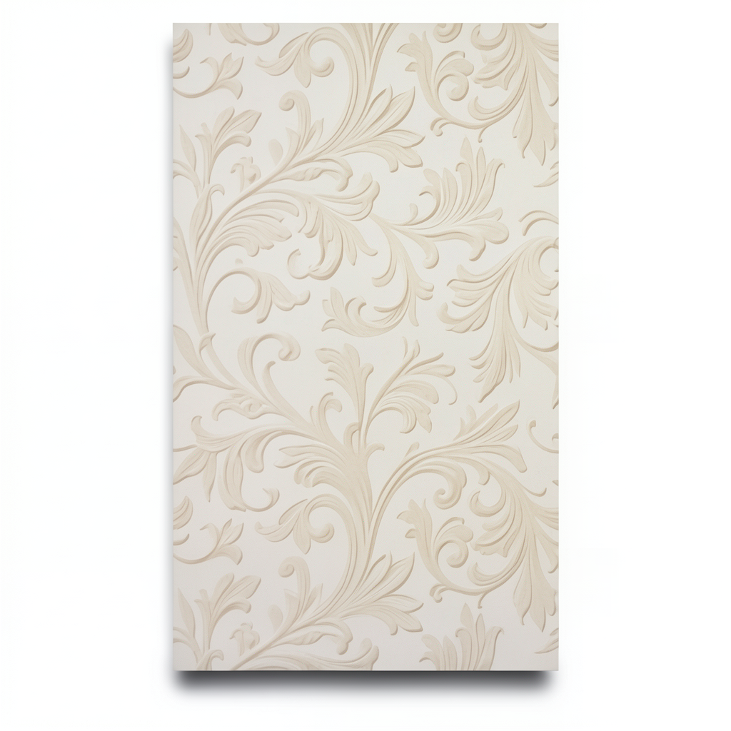 Classic Wallpaper Beige Color 10m x 0.53m, Model 17940