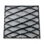 Hot Rolled Black Steel Expanded Metal Mesh Bahri 1.8 mm Thickness 2.44 m Width 5 m Length