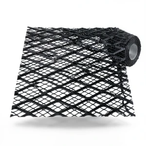 Hot Rolled Black Steel Expanded Metal Mesh Bahri 2 mm Thickness 2.44 m Width 5 m Length