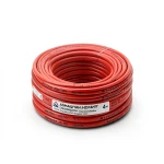 4 mm² Stranded Electrical Wire, 450/750V, Copper Conductor, PVC Insulated 70°C, Red | Asharqiyah Cables Company for Industry