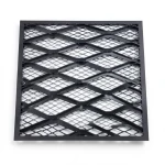 Hot Rolled Steel Expanded Metal Mesh Bahri 2.3 mm Thick 2.44 m Width 5 m Length