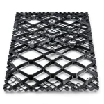 Hot Rolled Black Steel Expanded Metal Mesh Bahri 2.7 mm Thickness 2.44 m Width 5 m Length