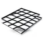 Hot Rolled Black Steel Expanded Metal Mesh Bahri 3 mm Thickness 2.44 m Width 5 m Length