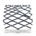 Hot Rolled Steel Expanded Metal Mesh Bahri 1.7 mm Thickness 2.44 m Width 6 m Length