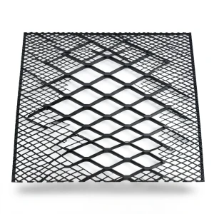 Hot Rolled Black Steel Expanded Metal Mesh Bahri 1.8 mm Thickness 2.44 m Width 6 m Length