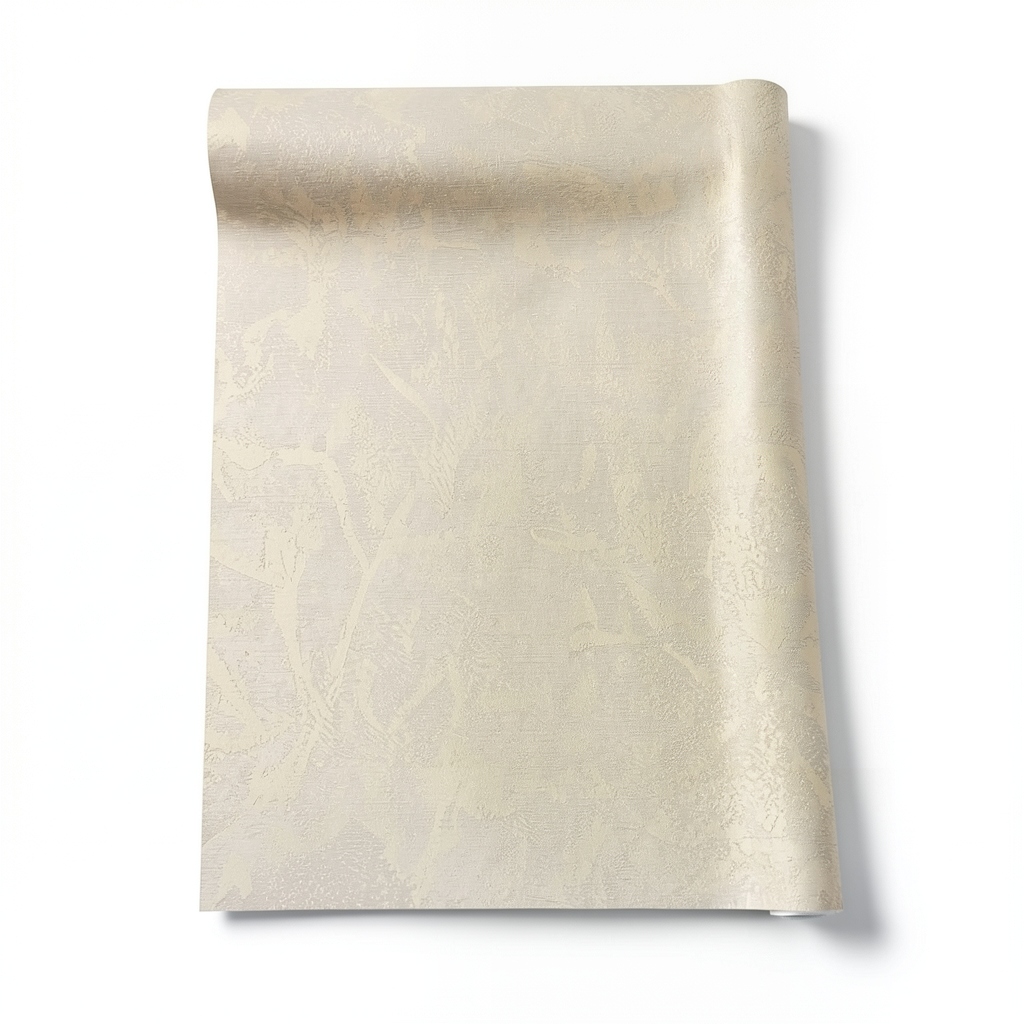 Italian Wallpaper Patterned Design Beige Color, Size 10m x 0.73m, Model 55510