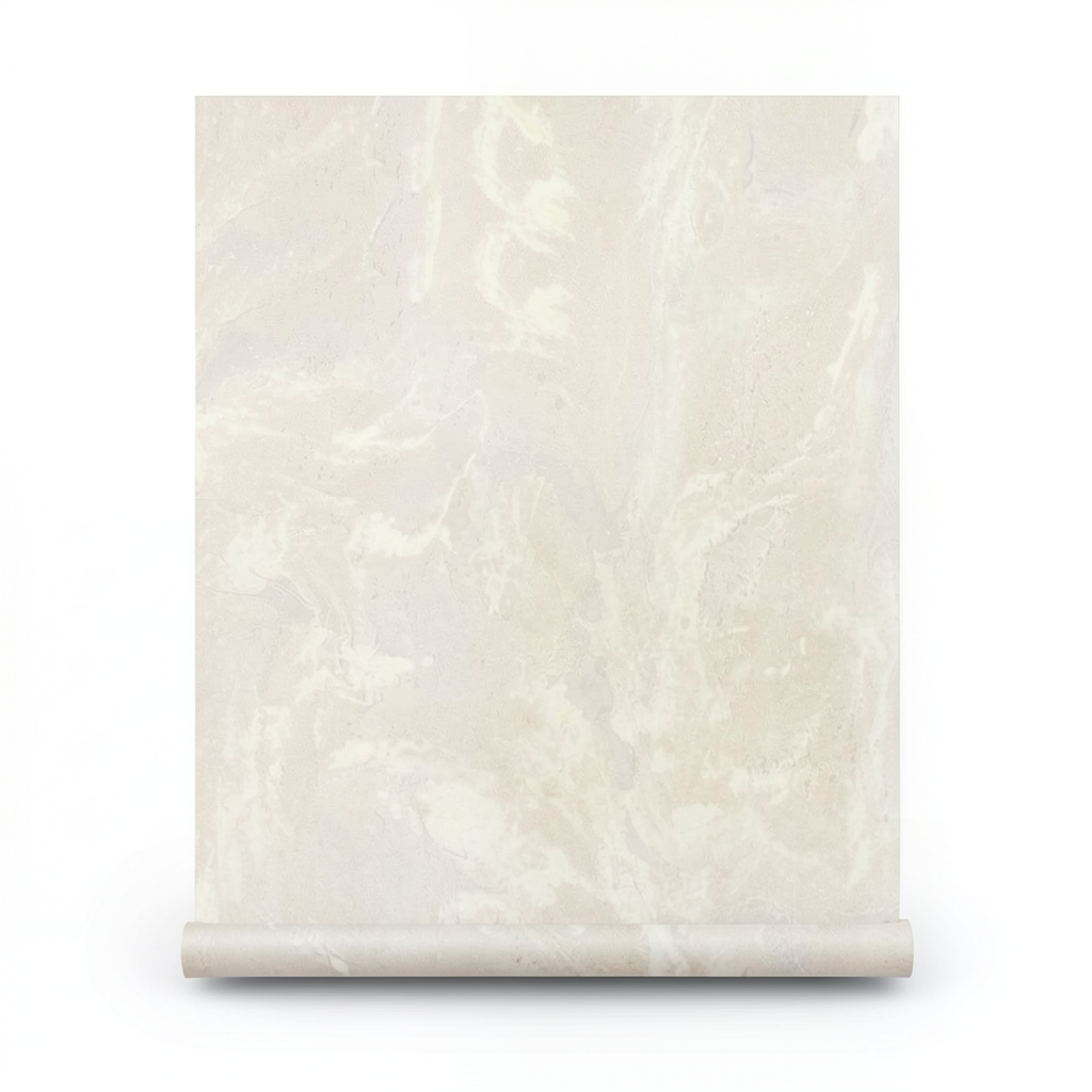 Italian Marble Wallpaper 10m x 1.06m Beige, Model 083632